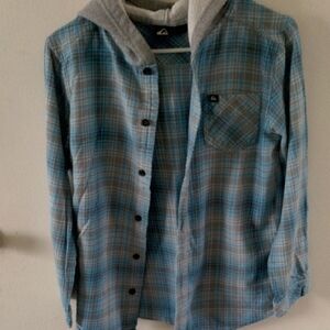 🏷️PRICE IS FIRM🏷️🦋BOYS QUICKSILVER FLANNEL 🦋